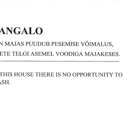 Kaasiku Сasa de vacaciones *